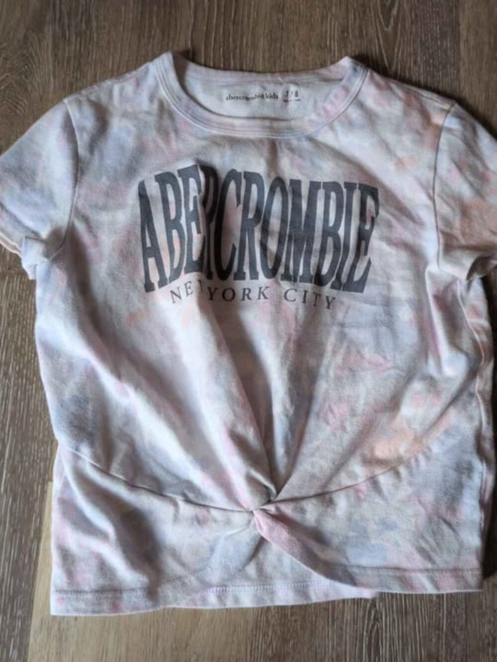 Abercrombie Kids Twist-Front Graphic Tee 7/8